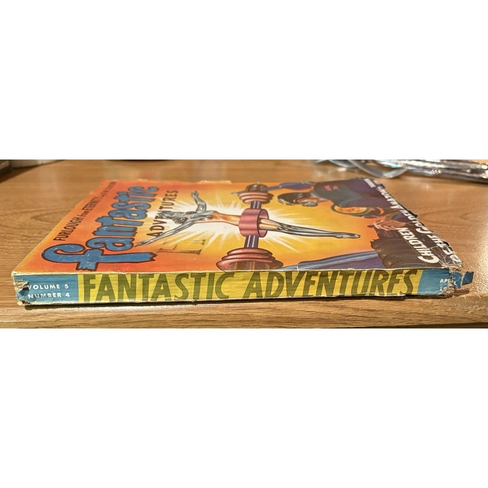 Fantastic Adventures 4/1943-Children of‎ the Golden Amazon--Frank R. Paul-G - Picture 2 of 8
